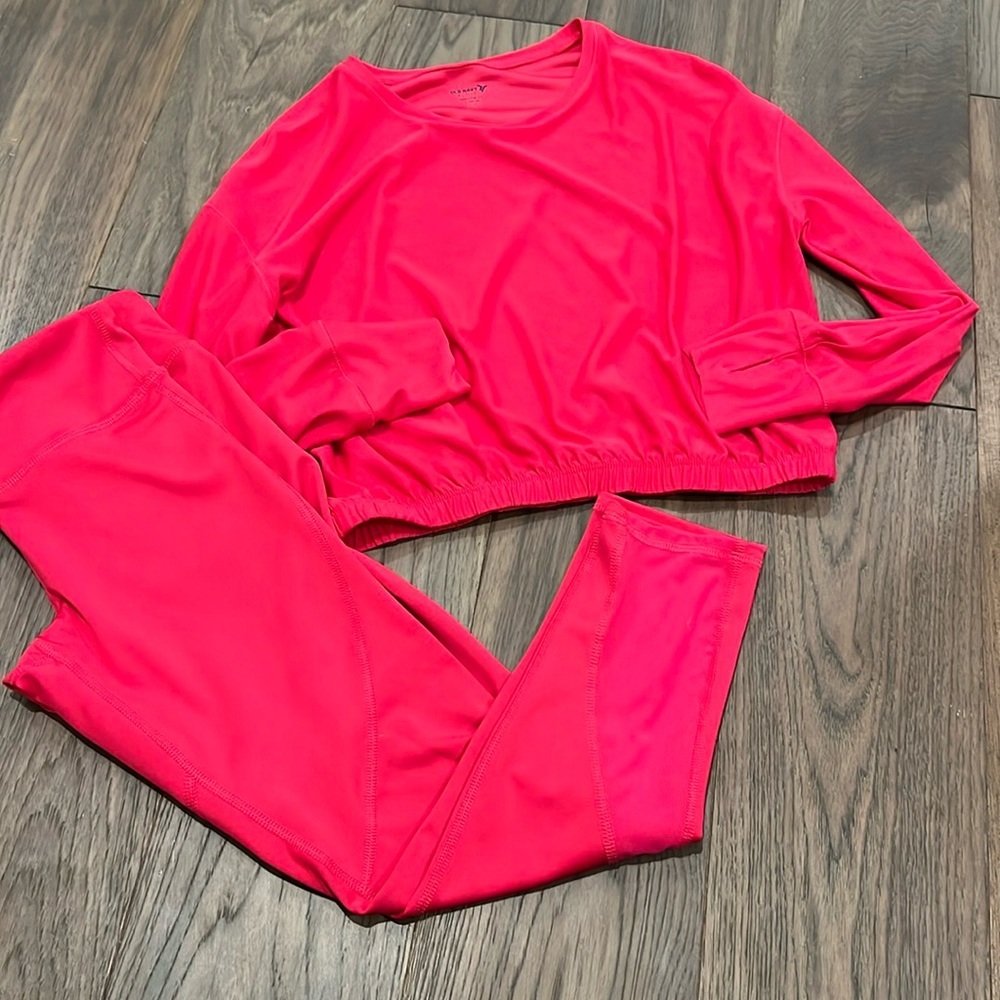 Old Navy Active Set Girls L 10/12
